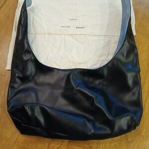 MERIT x PROENZA SCHOULER VEGAN MAKE-UP REVERSIBLE Black Blue BAG CASE NWOT